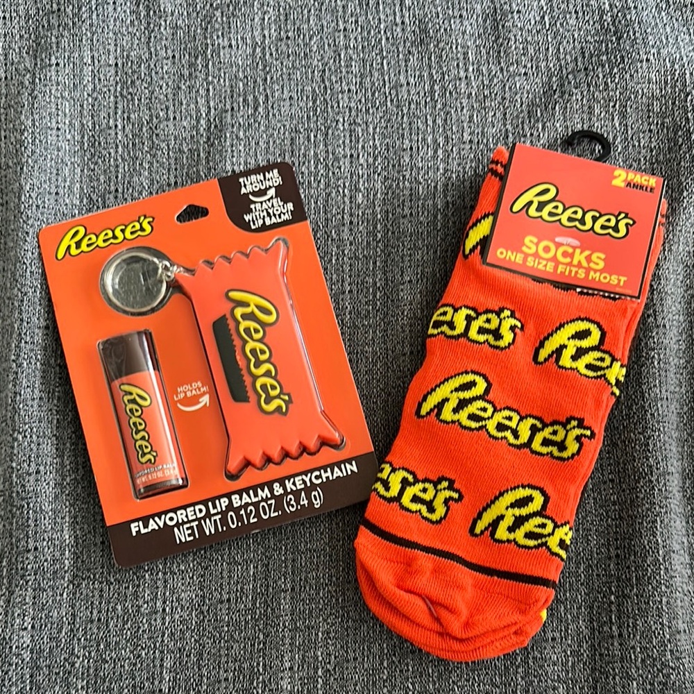 Reese's Lip Balm and Socks Set